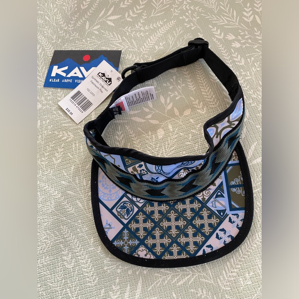 Kavu patterned visor